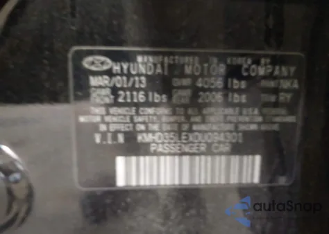 2013 Hyundai Elantra Gt from USA, damaged, VIN KMHD35LEXDU094301